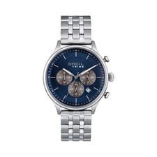 Orologio Uomo BREIL Tribe CLASSY EW0642 Chrono Bracciale Acciaio Blu