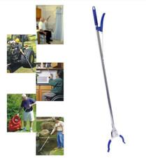 ASTA PRENDITUTTO BASTONE PINZA IN ACCIAIO RACCOGLI RIFIUTI OGGETTI 92CM DUREVOLE