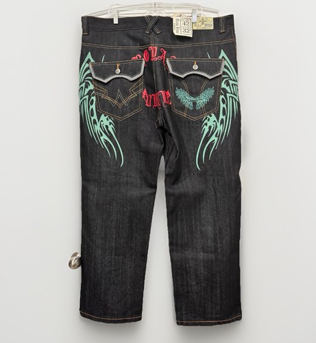 Jeans blu grezzo uomo - , 42x32