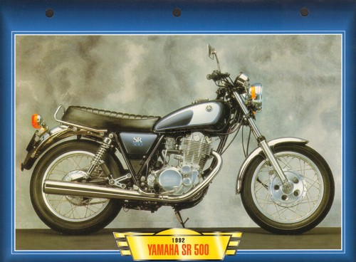 Fiche moto yamaha - :, sr