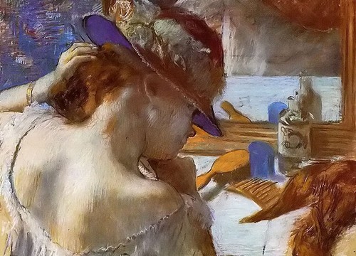 Dipinto olio edgar degas - dipinto,