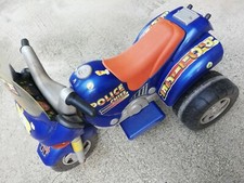MOTO PEG PEREGO GRINTA XL POLICE CHIEF ELETTRICA-PARTI DI RICAMBIO USATE