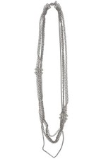 COLLANA CATENA CHANEL GRIGIO