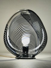 Lino Tagliapietra Per La Murrina Murano Lampada Da Tavolo In Vetro Design 1960