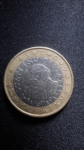 Moneta euro slovenia 2007 - 1,