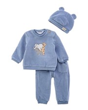 Mayoral 3Pc Corduroy Set Blue