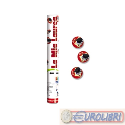 Tubo 30cm sparacoriandoli - tubo,