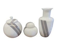 Set di vasi in vetro soffiato di Murano, disegnato da Tapio Wirkkala per Venini