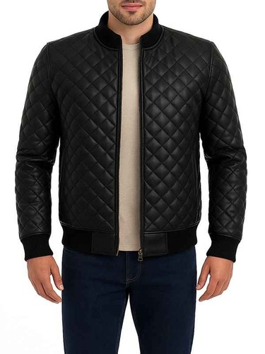 Bomber trapuntato uomo in - bomber, da