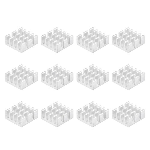 11x11x5mm argentato autodesivo - argentato,