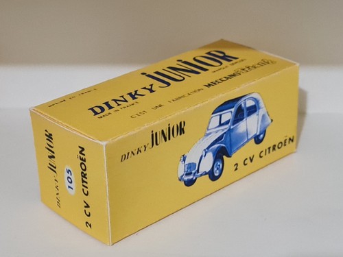 Dinky toys boite vide repro - boite,