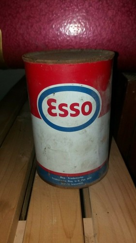 Rara latta olio marca esso