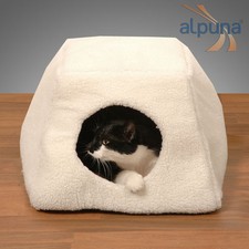 Alpuna Nicchia Luise XL/42x42x30cm Txbxh / Lettino per Gatti Casa Gatto Nuovo