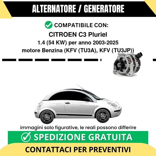 Alternatore citroen pluriel - citroen,