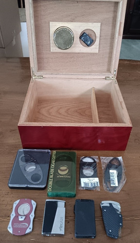 Cigar humidor 5 x - cigar,