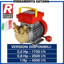 elettropompa pompa autoadescante da 0,5 0,8 1 HP per travaso liquidi vino 220v