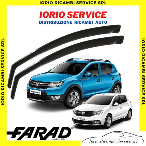 Deflettori aria dacia sandero - aria,