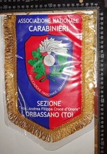 CREST GAGLIARDETTO ASSOCIAZIONE NAZIONALE CARABINIERI DI ORBASSANO (TO) RARITÀ!!