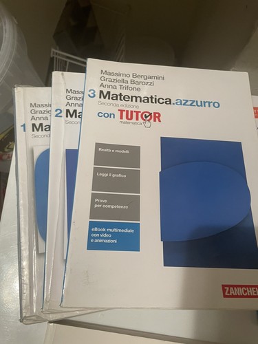 Matematica azzurro 3 con - matematica, 1-2-3