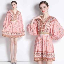 Vestito Abito Donna Corto Raso