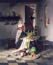 Dipinto olio fiorent willems - olio,