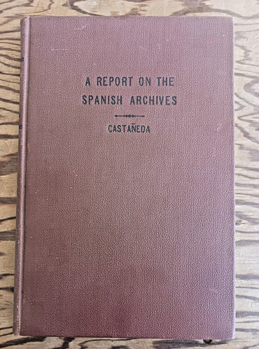 1937 report the spanish - the,