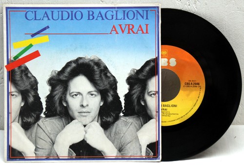Vinyl claudio baglioni - 7",