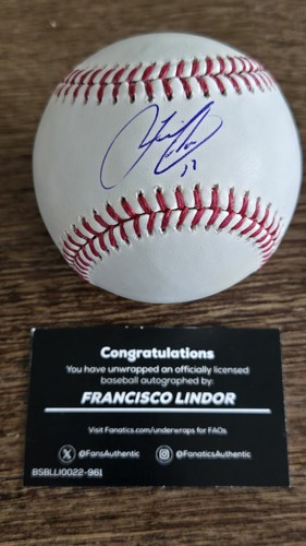 Francisco lindor firmato - francisco,