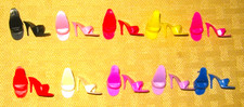 LOTTO SCARPE APERTE RIGIDE