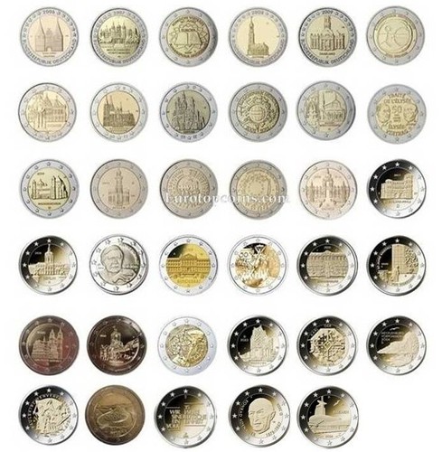 2 euro commémorative - #rm#, 5x