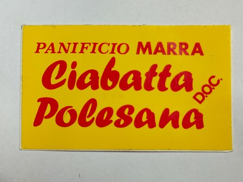 Adesivo sticker pane ciabatta - pane,