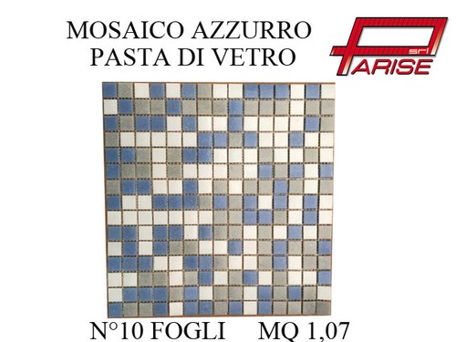 Mosaico rete pasta vetro - mosaico,