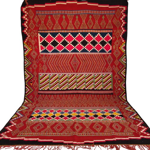 Tappeto marocchino vibrante