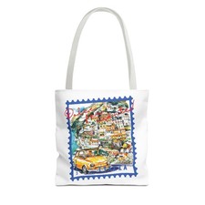 Lupin III Positano Tote Bag by