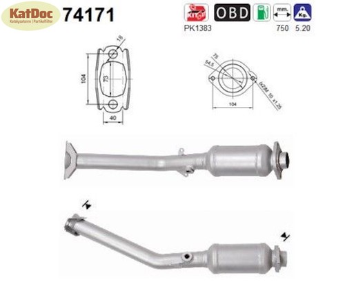 Catalizzatore nissan juke - nissan,