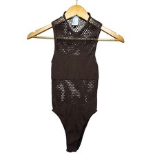 Body Zara marrone maglia