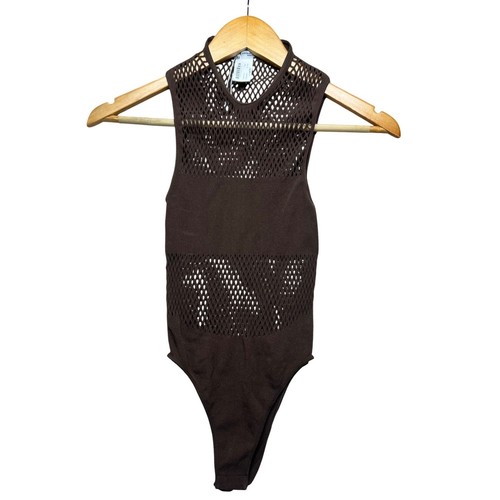 Body zara marrone maglia - body,