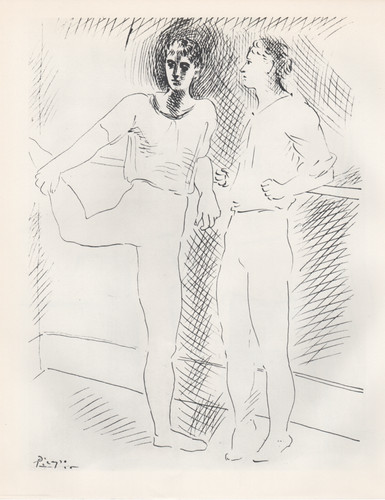 Pablo picasso due ballerini - picasso,