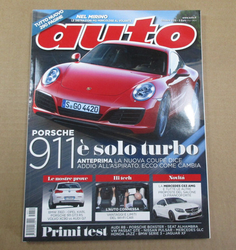 Rivista auto ottobre - ottobre, 2015
