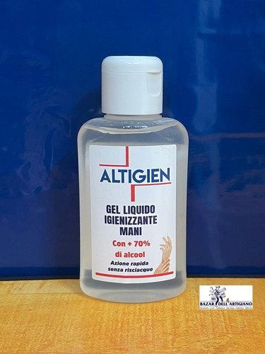 Gel liquido igienizzante mani - gel,