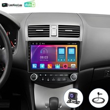 Autoradio DAB+ 64GB per Honda Accord 7 VII 2003-2007 Carplay GPS Navi fotocamera