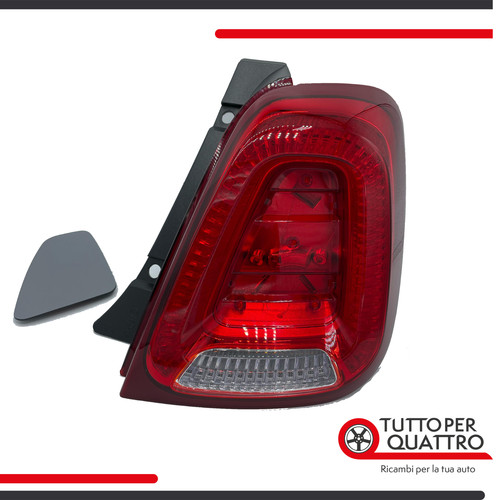 Fanale posteriore per - fiat, 500