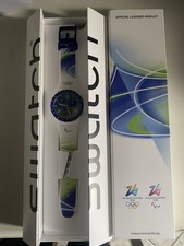 swatch chrono  Snowy Slopes