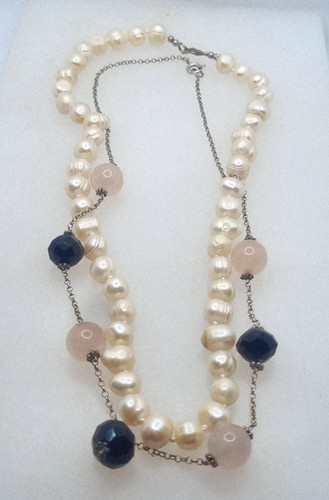 Collana perle coltivate - collana,