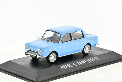 Simca 1000 blu 1962 ixo - 1000,