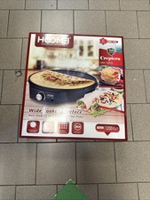 Crepiera Piastra Elettrica per Crepes Piadine Ripiene Dolci Salate 1200W HM-5855