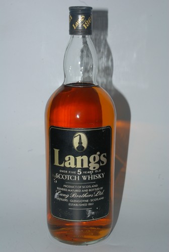Whisky langs years old - years,