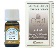 Relax Miscela di Puri Oli Essenziali Naturali 10 ml