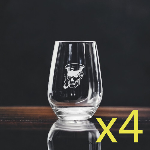 Bicchieri vino skull sailor - da,