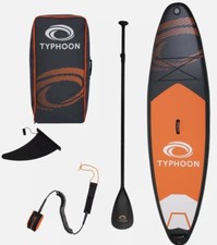 Typhoon Paddle Board Gonfiabile 10'2 SUP Stand Up Kit Paddle Guinzaglio Zaino